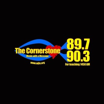 WJLH 90.3 FM The Cornerstone logo