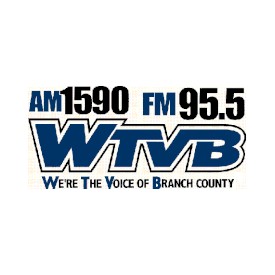 WTVB The Voice of Branch County logo
