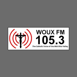WOUX 105.3 FM logo