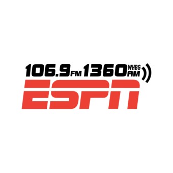 WHBG ESPN Radio 1360 AM - 101.3 FM logo