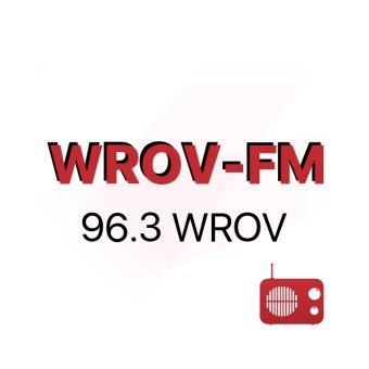 WROV-FM ROV Rocks 96.3 FM logo