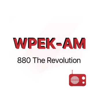 WPEK The Revolution 880 AM logo