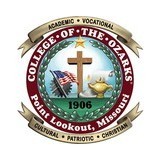 KCOZ College of the Ozarks 91.7 FM logo