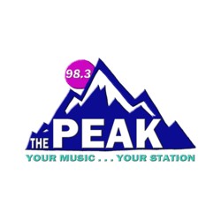 KZZS The Peak 98.3 FM logo