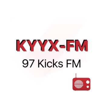 KYYX 97 Kicks FM logo