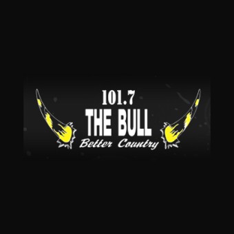 KBKB-FM 101.7 The Bull logo