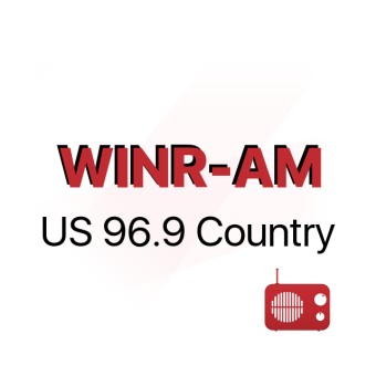 WINR-AM US 96.9 Country logo