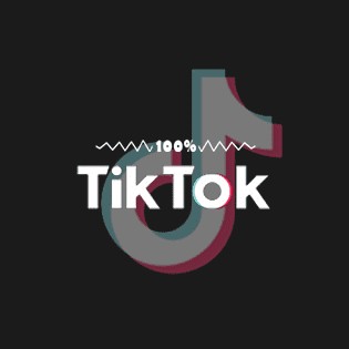 Radio 100% TikTok logo