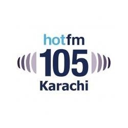 Hot FM 105 Karachi logo