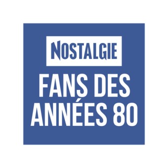 NOSTALGIE FANS DES ANNEES 80 logo