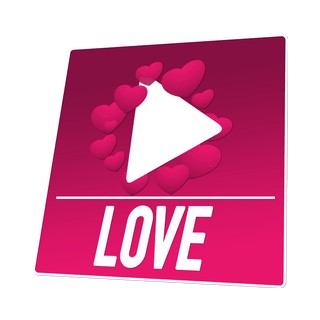 100% Radio Love logo