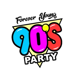 90's Party logo