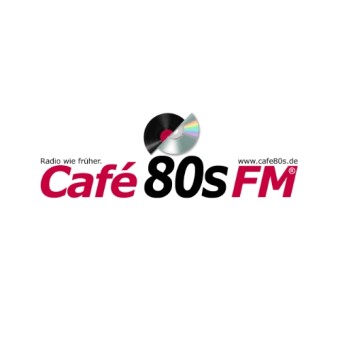 Café 80s FM logo