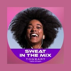 SWEAT IN THE MIX logo