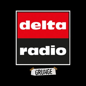Delta Radio - Grunge logo