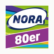 NORA 80s logo