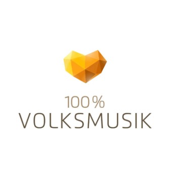100% Volksmusik logo