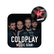Virgin Radio Music Star Coldplay logo