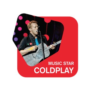 105 Music Star: Coldplay logo