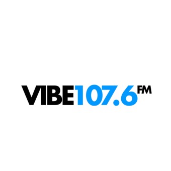 VIBE 107.6 FM logo