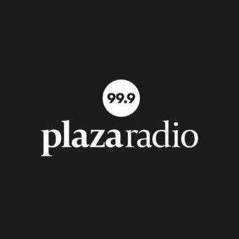 99.9 Plaza Radio logo