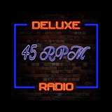 Deluxe Radio - 45 RPM logo