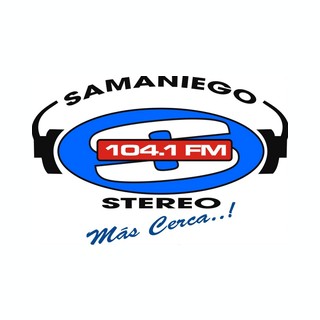 Samaniego Estereo 104.1 FM logo