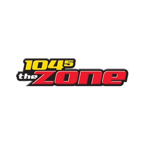 WGFX The Zone 104.5 FM logo