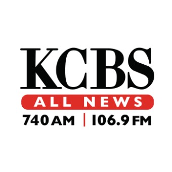 KCBS All News 740 AM and 106.9 FM KFRC logo
