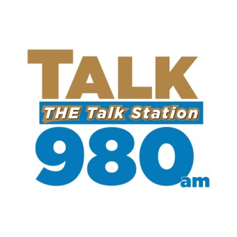 KMBZ The talk Station 980 AM logo