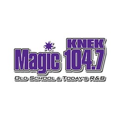 KNEK Magic 104.7 FM logo