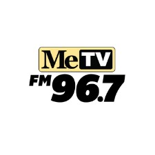 WXZO MeTV 96.7 FM logo