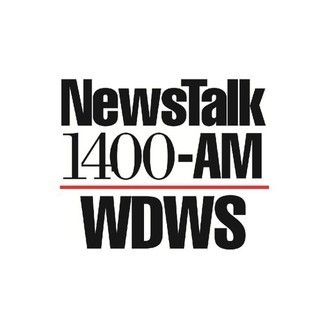 WDWS News Talk 1400 DWS logo