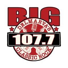 WGBG Big Classic Rock 107.7 FM logo