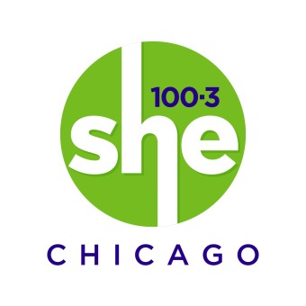 WSHE SHE 100.3 FM (US Only) logo
