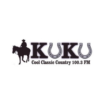 KUKU Classic Country 100.3 FM logo