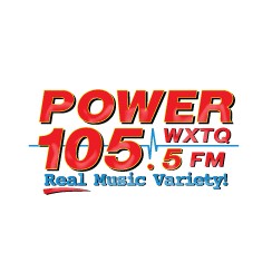 WXTQ Power 105.5 FM logo