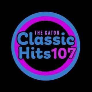 Classic Hits 107 The Gator logo