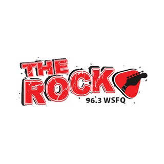 The Rock 96.3 WSFQ logo