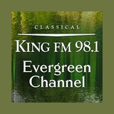 KING FM Evergreen 98.1-2 logo