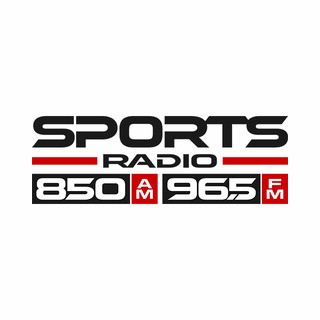 Sports Radio 850 AM & 96.5 AM logo
