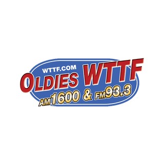 Oldies WTTF 1600 AM & 93.3 FM logo