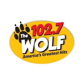 KWVF 102.7 The Wolf FM logo