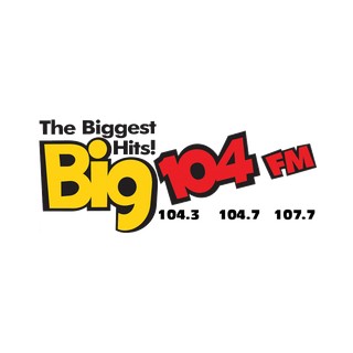WABK/WBAK/WBKA Big 104 FM logo