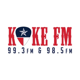 KOKE 98.5 FM and 1490 AM logo