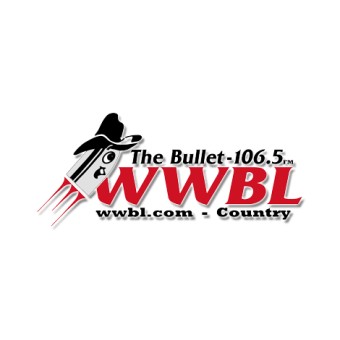 WWBL The Bullet 106.5 logo