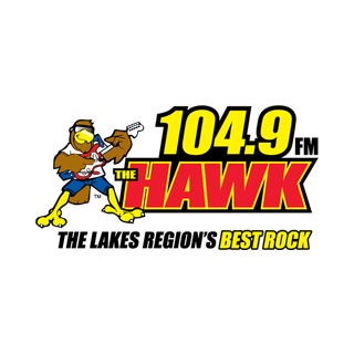 WLKZ 104.9 The Hawk logo