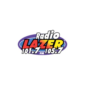 KXSB and KXRS Radio Lazer 101.7 and 105.7 FM logo