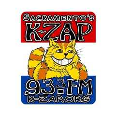 Sacramento's K-ZAP logo