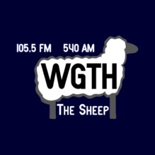 WGTH The Sheep 540 AM / 105.5 FM logo